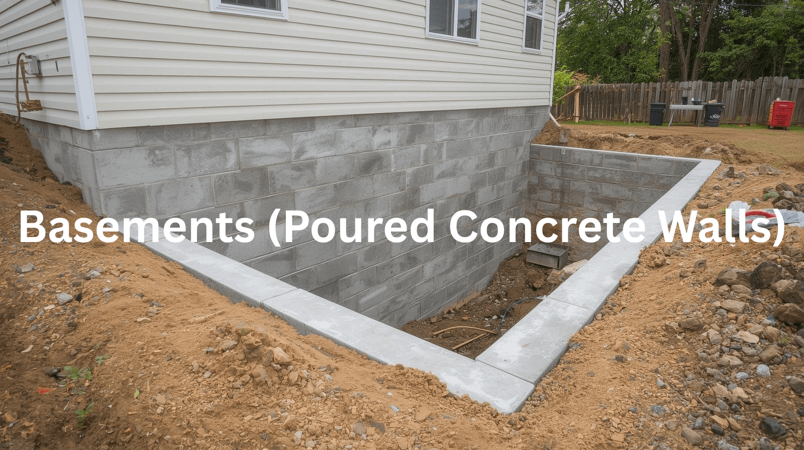 Basements (Poured Concrete Walls) in bakersfield