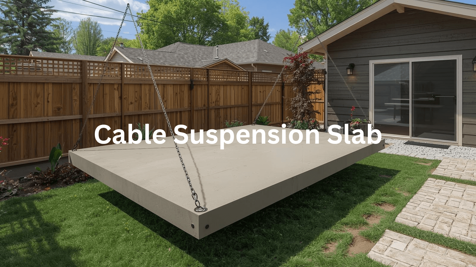 Cable Suspension Slab Bakersfield