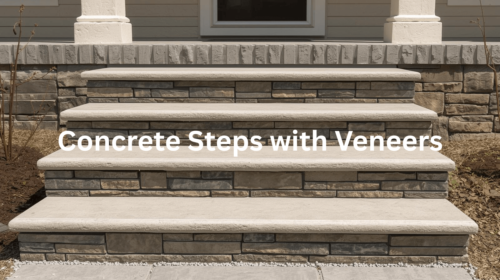 Concrete Steps with Veneers Bakersfield