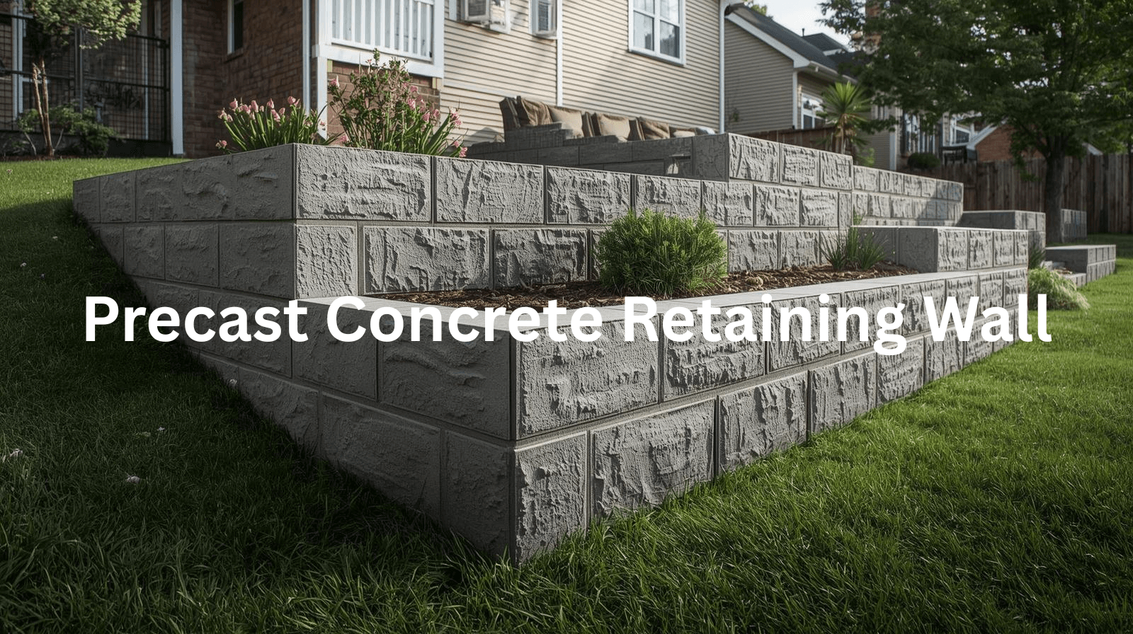 Precast Concrete Retaining Wall Bakersfield