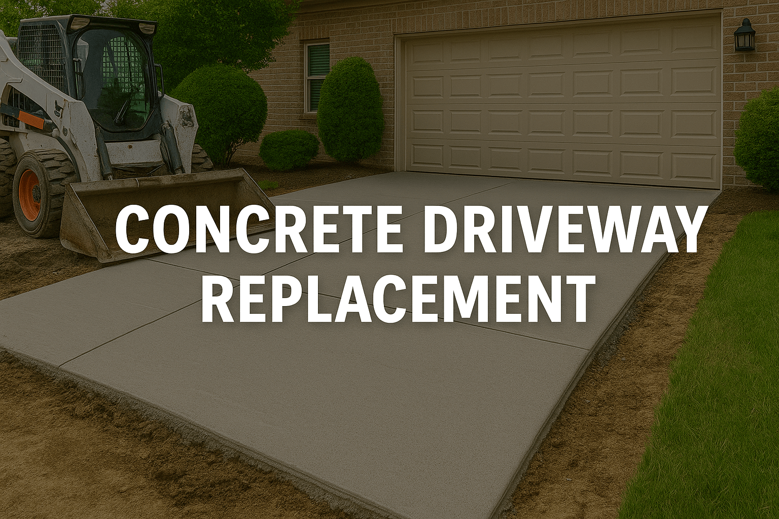 Concrete Driveway Replacement Bakersfield, CA
