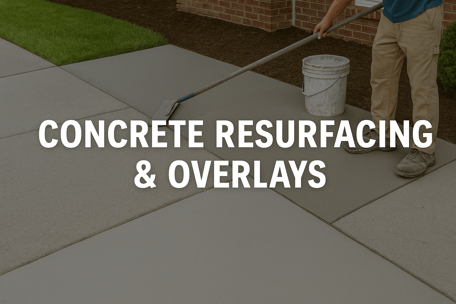 Concrete Resurfacing & Overlays Bakersfield, CA