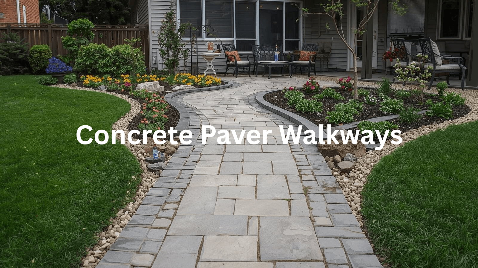 concrete paver walkways in bakersfield