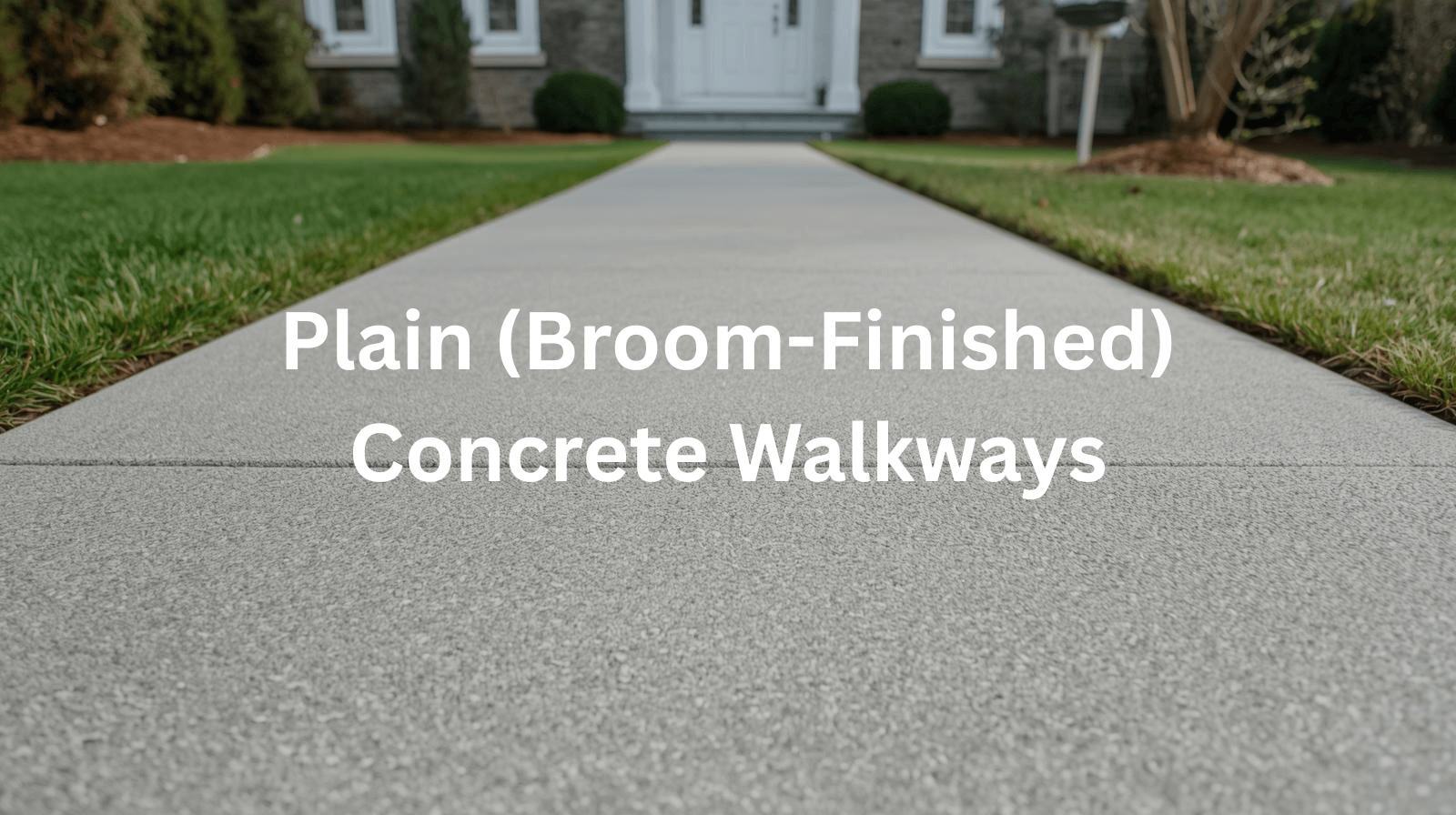 plain concrete walkways bakersfield