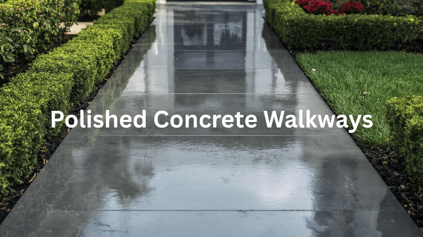 polished concrete walkways in bakersfield