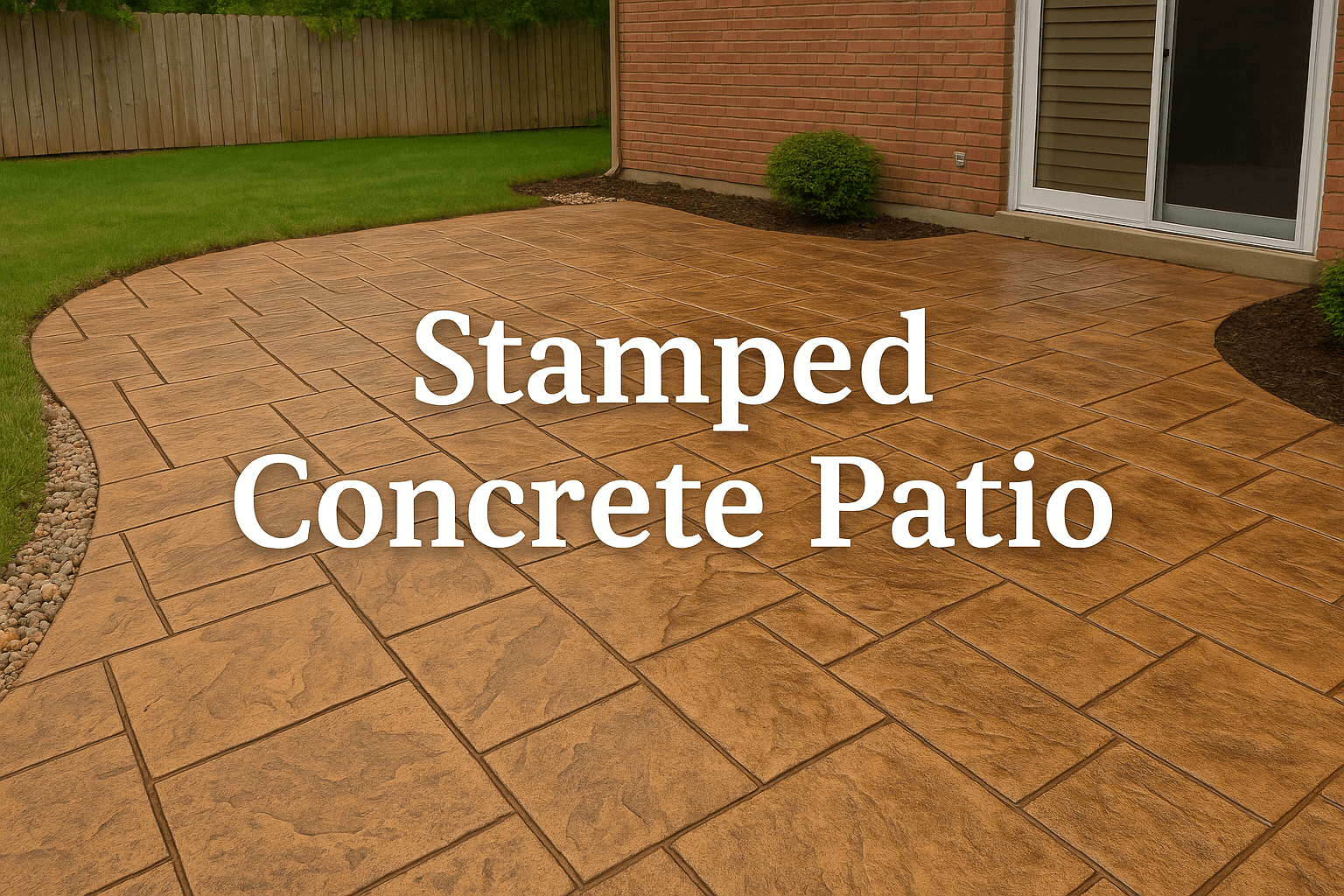 stamped concrete patio bakersfield