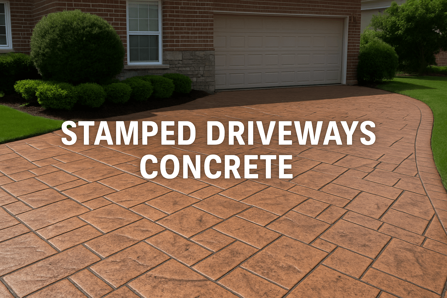 Decorative & Stamped Concrete Driveways Bakersfield, CA